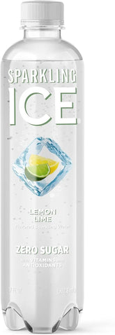 Sparkling Ice, Lemon-Lime, 17oz (Pack of 5)