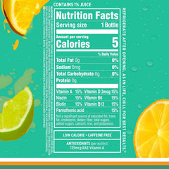 Sparkling Ice, Lemon-Lime, 17oz (Pack of 5)