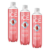 Sparkling Ice Strawberry Watermelon, 17 oz (Pack of 3)