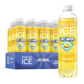 Sparkling Ice LIFESAVERS Pineapple, Zero Sugar Flavored Sparkling Water, with Vitamins and Antioxidants, Low Calorie Beverage, 17 fl oz Bottles (Pack of 12)