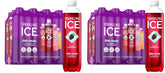 Sparkling Ice Purple Variety Pack, Flavored Water, Zero Sugar, with Vitamins and Antioxidants, 17 fl oz, 12 count (Black Raspberry, Cherry Limeade, Orange Mango, Kiwi Strawberry) (Pack of 2)