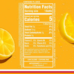 Sparkling Ice, Classic Lemonade Sparkling Water, Zero Sugar Flavored Water, with Vitamins and Antioxidants, Low Calorie Beverage, 17 oz Bottles (Pack of 12)