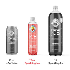 Sparkling Ice Strawberry Lemonade, 17 oz (Pack of 3)