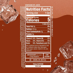 Sparkling Ice® Caffeine Soda Shoppe Root Beer Perfectly Caffeinated® Sparkling Water with 70mg Caffeine, Zero Sugar, with Antioxidants and Vitamins, 16 fl oz Cans (Pack Of 12)