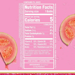 Sparkling Ice, Elle Woods-Inspired Guava Passionfruit Sparkling Water, Zero Sugar Flavored Water, with Vitamins and Antioxidants, Low Calorie Beverage, 17 fl oz Bottles (Pack of 12)
